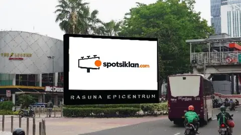 Videotron 5 × 10 m di Jl. H. R. Rasuna Said (Depan Rasuna Epicentrum), Jakarta Selatan, DKI Jakarta