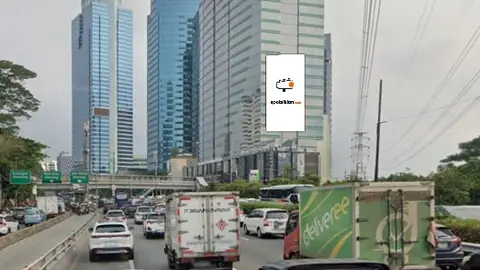 Videotron 15 × 30 m di Jl. Gatot Subroto (Menara Jamsostek), Jakarta Selatan, DKI Jakarta