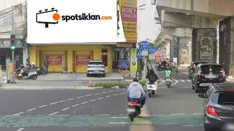 Videotron 4 × 8 m di Jl. Melawai Raya (Depan Garuda Golf), Jakarta Selatan, DKI Jakarta