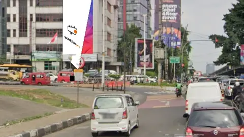 Videotron 12 × 6 m di Jl. RS. Fatmawati Bar. (Area Fatmawati), Jakarta Selatan, DKI Jakarta