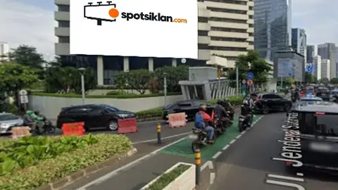 Videotron 20 × 30 m di Jl. Jenderal Sudirman (Depan Chase Plaza), Jakarta Selatan, DKI Jakarta