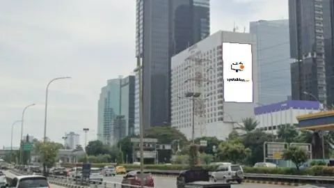 Videotron 16,8 × 31,5 m di Jl. Gatot Subroto (Arah Simpang Semanggi), Jakarta Selatan, DKI Jakarta
