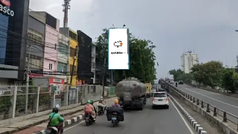 Baliho 4 × 6 m di Jl (Area Hotel Griya Permai), Jakarta Utara, DKI Jakarta