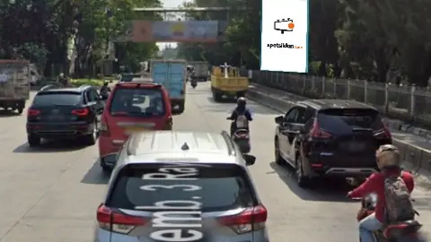 Baliho 4 × 6 m di Jl. Jemb. 3 Raya (Depan SPBU Jembatan 3), Jakarta Utara, DKI Jakarta