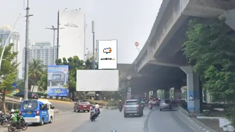 Baliho 3 × 4 m di Jl. Yos Sudarso (Menuju Mall Artha Gading), Jakarta Utara, DKI Jakarta