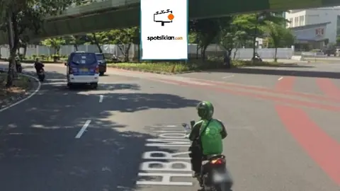 Baliho 4 × 6 m di Jl. HBR Motik menuju Jl. Danau Sunter Barat & Selatan, Jakarta Utara, DKI Jakarta