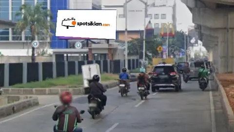 Videotron 4 × 8 m di Jl. Boulevard Barat (Dari Jl. Boulevard ke Jl. Yos Sudarso), Jakarta Utara, DKI Jakarta