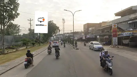 Billboard 4 × 6 m di Jl. HOS Cokroaminoto (Kampus STIE ASM), Jambi