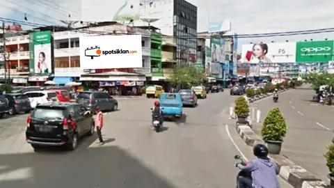 Billboard 5 × 10 m di Jl. Raden Mattaher, Pasar Raya, Jambi