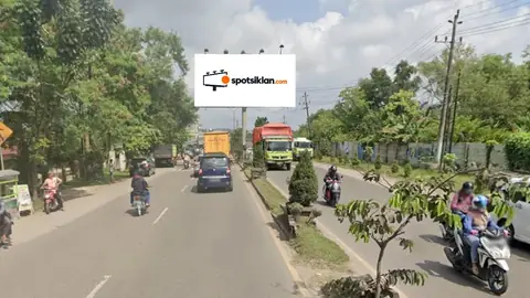Billboard 5 × 10 m di Jl. Raya Jambi (Muaro Bulian KM 1 Simpang Rimbo)