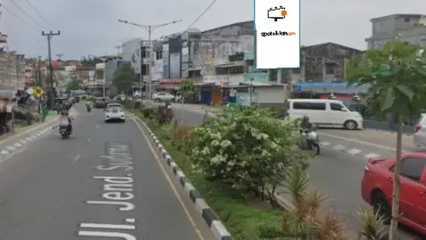 Billboard 8 × 4 m di Jl. Sudirman (Dekat JPM Trona Mall), Jambi