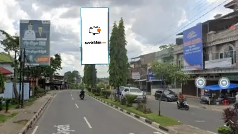 Billboard 8 × 4 m di Jl. Slamet Riyadi (Menuju ke Broni, Telanipura), Jambi