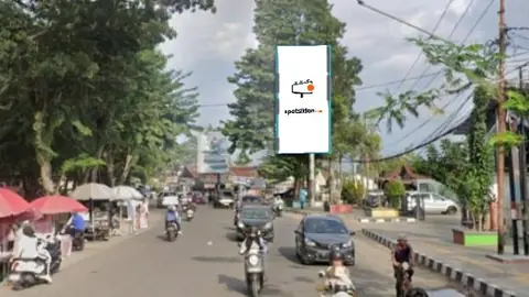 Billboard 10 × 5 m di Jl. H. Agus Salim (Dari GOR Kota Baru/Tugu Keris Menuju Kearah Asrama haji), Jambi