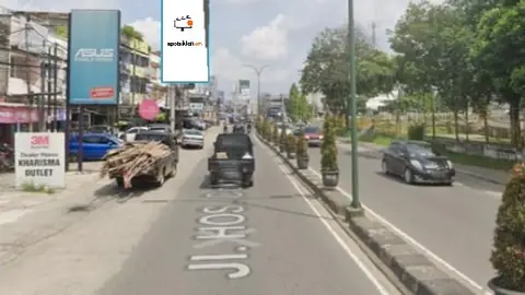 Billboard 10 × 5 m di Jl. Hos. Cokrominoto (Dekat Klinik Cantique dr Daf), Jambi