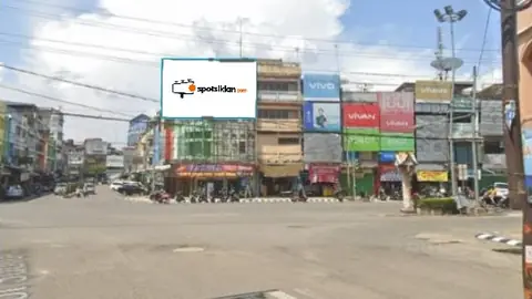 Billboard 5 × 10 m di Jl. Raden Mattaher (Dari Arah Abadi Suite Hotel Kearah Pasar Jambi)