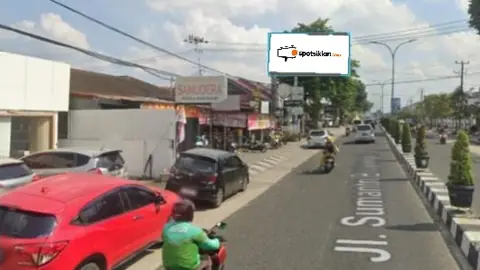 Billboard 5 × 10 m di Jl. Sumantri Borjonegoro (Dari Arah Simpang Pulai Menuju Monumen Tugu Juang), Jambi