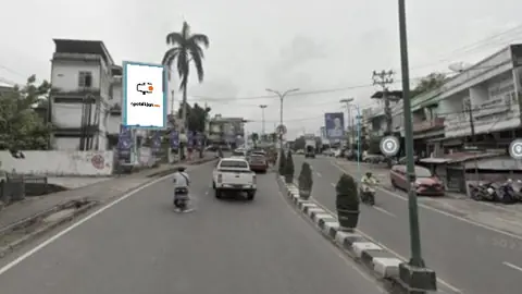 Billboard 6 × 4 m di Jl. Simpang Kawat (Dari Arah Paal Lima menuju kearah Pasar Angso Duo), Jambi