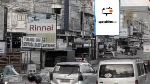 Billboard 6 × 4 m di Jl. Kapt. Pattimura (Dari Arah Grand Hotel/Terminal Alam Barajo menuju kearah Monumen Tugu Juang/Jl. Kol. Abunjani, Sipin), Jambi