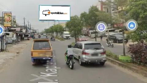 Billboard 12 × 6 m di Jl. Kapten Pattimura (Dari dan menuju Simpang Rimbo), Jambi