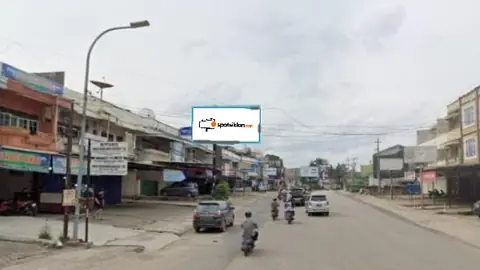 Baliho 6 × 4 m di Jl. DI Panjaitan (Dari Jl. Ternate Menuju ke Jl. Hayam Wuruk), Jambi