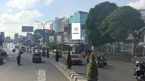 Baliho 6 × 4 m di Jl. A. Bakarudin (Dari Simpang Rimbo, grand Hotel Menuju Simp. Mayang, Tugu Juang), Jambi