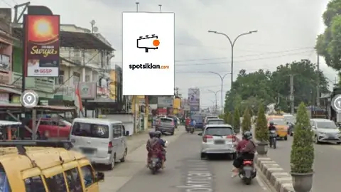 Baliho 4 × 6 m di Jl. HOS Cokroaminoto (Arah Tugu Juang, Mall Jamtos Square), Jambi