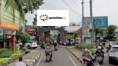 Billboard 5 × 10 m di Jl. Pojompongan Tn. Abang (Dekat Alfamidi), Jakarta Pusat, DKI Jakarta