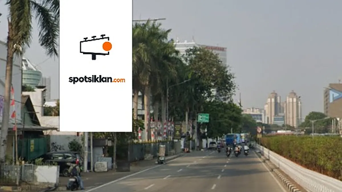 Billboard 10 × 5 m di Jl. Angkasa (Gn Sahari Menuju Kemayoran), Jakarta Pusat, DKI Jakarta