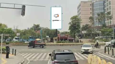 Billboard 6 × 12 m di Jl. Salemba Raya (Hotel Acacia), Jakarta Pusat, DKI Jakarta