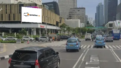 Videotron 8 × 6 m di Jl. M.H. Thamrin (Area Sarinah), Jakarta Pusat, DKI Jakarta