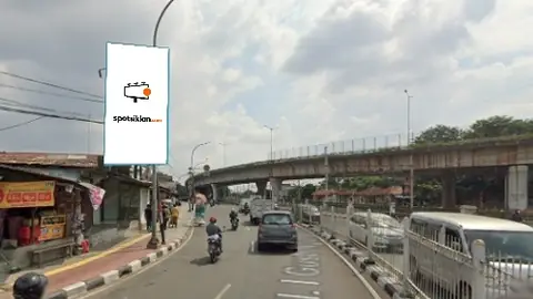 Billboard 8 × 4 m di Jl. I Gusti Ngurah Rai Pondok Kopi (Area St. KA Klender Baru), Jakarta Timur, DKI Jakarta