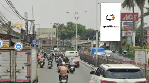 Billboard 10 × 5 m di Jl. Raya Bogor (Depan Lippo Plaza Kramat Jati), Jakarta Timur, DKI Jakarta