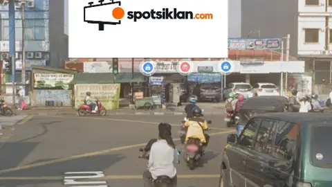 Billboard 10 × 5 m di Pertigaan Jl. Perserikatan, Jakarta Timur, DKI Jakarta