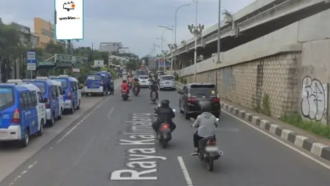 Billboard 5 × 10 m di Jl. Raya Kalimalang (Dari Kalimalang menuju Bekasi Kota), Jakarta Timur, DKI Jakarta