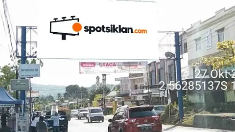 Billboard 5 × 10 m di Jl. Raya Abepura (Area Kawasan Bisnis dan Dinas), Jayapura, Papua