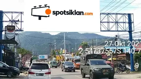 Bando Jalan 5 × 10 m di Jl. Koti (Area Kawasan Bisnis Dan Dinas, Dekat Pelabuhan Jayapura), Papua
