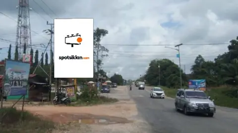 Baliho 6 × 4 m di Jl. A Yani (Area Simpang Runtu Pangkalanbun), Kotawaringin Barat, Kalimantan Tengah