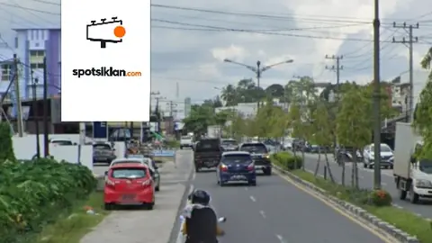 Baliho 6 × 4 m di Jl. Nila II (arah Sampuraga Stadium), Kotawaringin Barat, Kalimantan Tengah