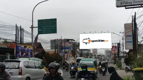 Bando Jalan 10 × 5 m di Jl. Nasional III (Arah Rumah Sakit Karisma Cimareme), Bandung Barat, Jawa Barat
