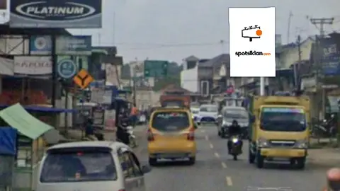 Baliho 6 × 4 m di Jl. Cikalong (Arah Kantor Kecamatan Cikalong Wetan), Bandung Barat, Jawa Barat
