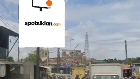 Baliho 6 × 4 m di Jl. Stasiun (Arah Pasar Gedong Lima Padalarang), Bandung Barat, Jawa Barat