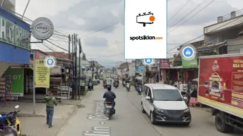 Baliho 4 × 6 m di Jl. Raya Cihampelas (Menuju MOMOYO Cihampelas KBB), Bandung Barat, Jawa Barat