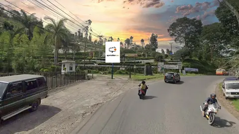 Billboard 4 × 6 m di Jl. Raya Tangkuban Perahu Dekat Manggala Giri Resort, Bandung Barat, Jawa Barat