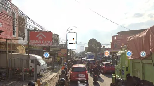 Billboard 4 × 8 m di Jl. Nasional III (depan Masjid Jami Al-Hidayah), Kabupaten Bandung, Jawa Barat