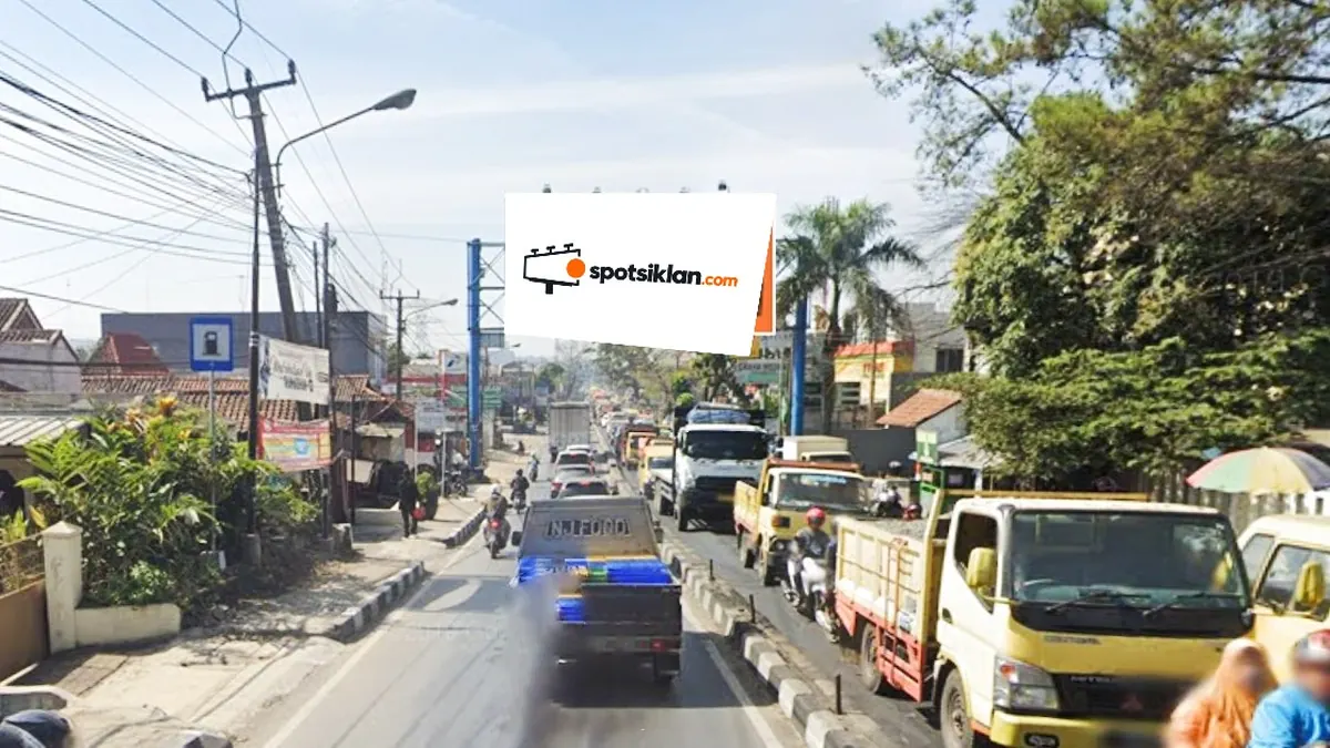 Bando Jalan 6 × 12 m di Jl. Raya Padalarang Dekat RM. Katineung Rasa (View Menuju Cimahi), Kab. Bandung Barat, Jawa Barat
