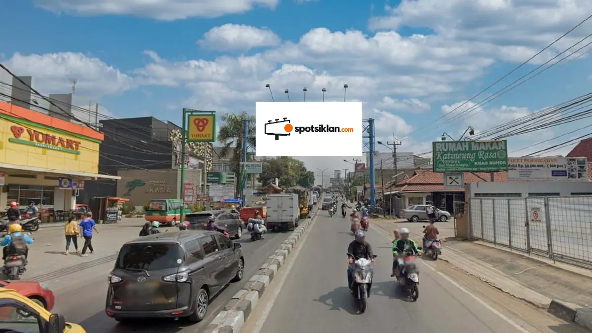 Bando Jalan 6 × 12 m di Jl. Raya Padalarang Dekat RM. Katineung Rasa, Kab. Bandung Barat, Jawa Barat