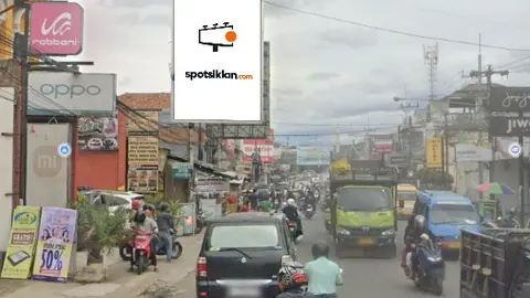 Baliho 4 × 6 m di Jl. Banjaran Anjarsari (Arah Pasar Banjaran), Kabupaten Bandung, Jawa Barat