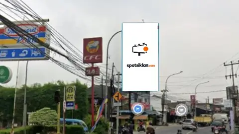 Billboard 5 × 10 m di Jl. Raya Ciawi (Depan Pom Bensin Cikareteg), Kabupaten Bogor, Jawa Barat