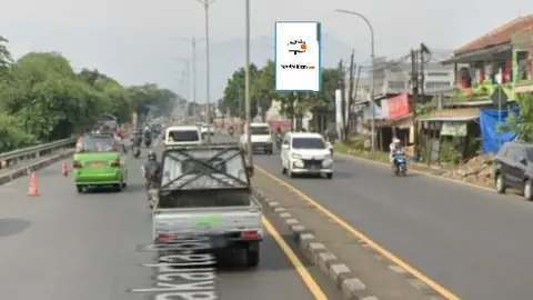 Baliho 6 × 4 m di Jl. Raya-Bogor (Depan UD. Dua Saudara, Arah Kab. Bogor), Jawa Barat