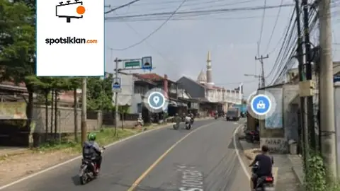 Baliho 6 × 4 m di Jl. Leuwiliang (Arah dari IPB Bogor menuju Terminal Leuwiliang), Jawa Barat